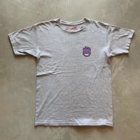 【M】SPITFIRE WHEELS プリントTシャツ グレー■アメリカ古着 スピットファイアーウィールズ スケボー SK8 火の玉小僧