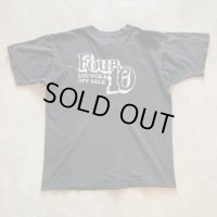 【L】90s USA製 フルーツオブザルーム バックプリント ポケットTシャツ ブラック 黒■ビンテージ アメリカ古着 シングルステッチ ラウンジ