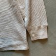 画像9: 【XL/XXL】USA製 NORTHWEST オールコットン サーマルシャツ 白■ビンテージ アメリカ古着 アンダーウェア インナー ロンT ワッフル 90s