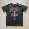 画像1: 【L】GUNS N' ROSES バンドTシャツ ブラック 黒■アメリカ古着 ガンズアンドローゼズ アペタイト・フォー・ディストラクション ロック (1)