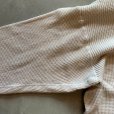 画像5: 【XL/XXL】USA製 NORTHWEST オールコットン サーマルシャツ 白■ビンテージ アメリカ古着 アンダーウェア インナー ロンT ワッフル 90s