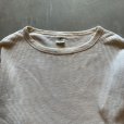 画像2: 【XL/XXL】USA製 NORTHWEST オールコットン サーマルシャツ 白■ビンテージ アメリカ古着 アンダーウェア インナー ロンT ワッフル 90s