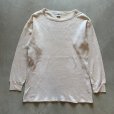 画像1: 【XL/XXL】USA製 NORTHWEST オールコットン サーマルシャツ 白■ビンテージ アメリカ古着 アンダーウェア インナー ロンT ワッフル 90s (1)