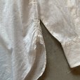 画像6: 【S/M】RRL バンドカラー ドレスシャツ 白 総柄■ビンテージ アメリカ古着 ラルフローレン フリルシャツ プリーツ 白シャツ