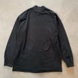 画像8: 【L】90s USA製 NIKE モックネック 長袖Tシャツ ロンT ブラック 黒■ビンテージ オールド アメリカ古着 ナイキ ロゴ刺繍 ハイネック