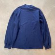画像7: 【M】90s USA製 NIKE モックネック 長袖Tシャツ ロンT ネイビー 紺■ビンテージ オールド アメリカ古着 ナイキ ロゴ刺繍 ハイネック