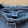 画像4: 【L/XL】90s USA製 WEK モックネック 裏起毛 キャンバス スウェット 青■ビンテージ オールド アメリカ古着 トレーナー ハイネック
