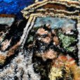 画像7: 【48cm×93cm】イタリア製 キリストモチーフ 最後の晩餐 ベルベット ラグ■ビンテージ アンティーク インテリア ベロアマット 60s/70s