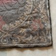 画像9: 【48.5cm×95cm】キリストモチーフ ベルベット ラグ■ビンテージ アンティーク レトロ インテリア ベロアマット タペストリー 60s/70s