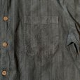 画像6: 【L】JOSEPH&FEISS ボックス 半袖シルクシャツ ブラック 黒総柄■ビンテージ オールド レトロ アメリカ古着 90s アロハ リゾート