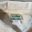 画像4: 【M/L】USA製 LL BEAN ブラックバス 刺繍入り 半袖ポロシャツ ライトグレー■ビンテージ オールド アメリカ古着 90s エルエルビーン