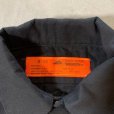 画像4: 【M/L】USA製 RED KAP 半袖ワークシャツ ブラック 黒無地■ビンテージ オールド レトロ アメリカ古着 レッドキャップ 綿ポリ 90s (4)