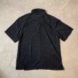 画像2: 【L】JOSEPH&FEISS ボックス 半袖シルクシャツ ブラック 黒総柄■ビンテージ オールド レトロ アメリカ古着 90s アロハ リゾート