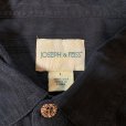 画像5: 【L】JOSEPH&FEISS ボックス 半袖シルクシャツ ブラック 黒総柄■ビンテージ オールド レトロ アメリカ古着 90s アロハ リゾート
