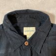 画像4: 【L】JOSEPH&FEISS ボックス 半袖シルクシャツ ブラック 黒総柄■ビンテージ オールド レトロ アメリカ古着 90s アロハ リゾート