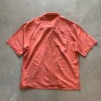画像2: 【L/XL】Jamaica Jaxx ボックス 半袖シルクシャツ ピンク 花柄■ビンテージ オールド アメリカ古着 開襟 オープンカラー アロハ 織柄