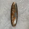 画像1: 【38.5cm×10.5cm】R&M ハンドメイド 銅製 ウォールデコ■ビンテージ アンティーク レトロ アメリカ雑貨 インテリア イスラエル 女性 (1)