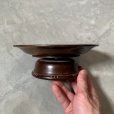 画像4: 【直径 19.8cm】スイス製 REUGE エーデルワイス 木製 回転式オルゴール トレイ■ビンテージ アンティーク レトロ アメリカ雑貨 リュージュ