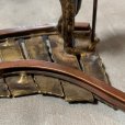 画像8: 【29cm×18cm×13cm】UNKNOWN ハンドメイド メタルアート 鉄道 作業員■ビンテージ アンティーク レトロ アメリカ雑貨 インテリア 人物