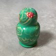 画像4: 【14.5cm】ロシア マトリョーシカ 5Pセット 作家物■ビンテージ オールド インテリア 入れ子 民芸 人形 ドール
