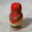画像5: 【18cm】ロシア モスクワ マトリョーシカ 5Pセット 作家物■ビンテージ オールド インテリア 入れ子 民芸 人形 ドール