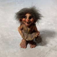 【16cm】ノルウェー製 Fosse-Troll トロール人形 ドール■北欧雑貨 インテリア トロル