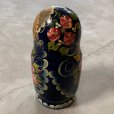 画像5: 【17cm】ロシア マトリョーシカ 5Pセット 作家物■ビンテージ オールド インテリア 入れ子 民芸 人形 ドール ハンドペイント