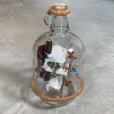 画像5: 【31cm】昭和レトロ ボトルシップ 1ガロン ウイスキー空瓶■ビンテージ アンティーク 雑貨 インテリア マリン 船 帆船