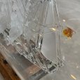 画像8: 【35cm】スペイン製 ガラス ボトルシップ 台座付き オブジェ■ビンテージ アンティーク ヨーロッパ雑貨 インテリア マリン 船 帆船