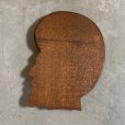 画像6: 【14.8cm×11.3cm】Noumea ニューカレドニア 民芸 木製 アッシュトレイ 灰皿■雑貨 インテリア 小物置き 人型 顔 木彫り 彫刻作品