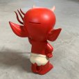 画像3: 【18.5cm】ホットスタッフ リトルデビル コインバンク 貯金箱 ドール■ビンテージ オールド アメリカ雑貨 ソフビ ロカビリー アメコミ 悪魔