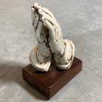 画像8: 【25.5cm】修復有り セラミック プレイングハンズ オブジェ■ビンテージ アンティーク アメリカ雑貨 インテリア 祈り手 キリスト 置物