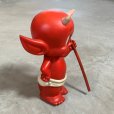 画像2: 【18.5cm】ホットスタッフ リトルデビル コインバンク 貯金箱 ドール■ビンテージ オールド アメリカ雑貨 ソフビ ロカビリー アメコミ 悪魔