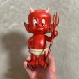 画像8: 【18.5cm】ホットスタッフ リトルデビル コインバンク 貯金箱 ドール■ビンテージ オールド アメリカ雑貨 ソフビ ロカビリー アメコミ 悪魔