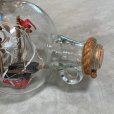 画像4: 【31cm】昭和レトロ ボトルシップ 1ガロン ウイスキー空瓶■ビンテージ アンティーク 雑貨 インテリア マリン 船 帆船