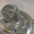 画像9: 【30cm】昭和 ガラス瓶 蓋付き空瓶■ビンテージ アンティーク 雑貨 骨董 レトロ インテリア 駄菓子 キャンディ 気泡ガラス ボトル