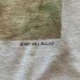 画像4: 【M】90s ONEITA「WILL BULLAS」アート プリントTシャツ 白■ビンテージ オールド アメリカ古着 オニータ シングルステッチ アヒル