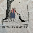 画像3: 【L】90s USA製 NEAT GRANDMOTHER プリントTシャツ 白■ビンテージ オールド アメリカ古着 フルーツオブザルーム アート おばあちゃん