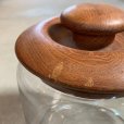 画像3: 【23.5cm】タイ製 木蓋付き ガラス瓶■ビンテージ アンティーク 雑貨 レトロ インテリア ボトル キャニスター