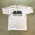 画像1: 【L】90s-2000s「G〇 F〇CK Y〇〇R S〇LF」プリントTシャツ 白黒■ビンテージ オールド アメリカ古着 シングルステッチ フルーツ (1)