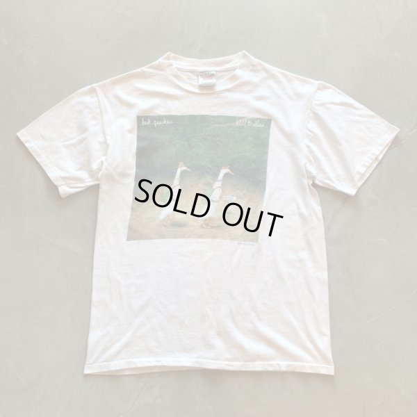 画像1: 【M】90s ONEITA「WILL BULLAS」アート プリントTシャツ 白■ビンテージ オールド アメリカ古着 オニータ シングルステッチ アヒル