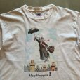 画像2: 【XL】90s USA製 Soft As A Grape ネコ メリーポピンズ プリントTシャツ 白■ビンテージ オールド アメリカ古着 アート 猫 動物 コットン