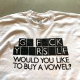 画像2: 【L】90s-2000s「G〇 F〇CK Y〇〇R S〇LF」プリントTシャツ 白黒■ビンテージ オールド アメリカ古着 シングルステッチ フルーツ