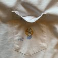 画像7: 【S/M】80s-90s BANANA REPUBLIC ポケット付き バックプリントTシャツ 白■ビンテージ オールド アメリカ古着 バナリパ バナナリパブリック