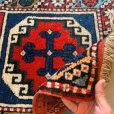 画像5: 【59cm×100cm】デッドストック トルコ トライバルラグ ウールカーペット 総柄■インテリア マット エスニック 中東 絨毯 未使用 No.2