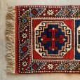 画像2: 【59cm×100cm】デッドストック トルコ トライバルラグ ウールカーペット 総柄■インテリア マット エスニック 中東 絨毯 未使用 No.2