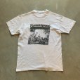 画像1: 【M】90s MADISON REPUBLIC ポケット付き パロディ バックプリントTシャツ 白■ビンテージ オールド アメリカ古着 バナリパ フラミンゴ (1)