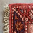 画像8: 【57cm×92cm】デッドストック トルコ トライバルラグ ウールカーペット 総柄■インテリア マット エスニック 中東 絨毯 未使用 No.3
