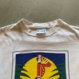画像2: 【M/L】90s USA製 Hanes ホテル プリントTシャツ 白■ビンテージ オールド アメリカ古着 ヘインズ コットン シングルステッチ アート