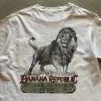 画像2: 【S/M】80s-90s BANANA REPUBLIC ポケット付き バックプリントTシャツ 白■ビンテージ オールド アメリカ古着 バナリパ バナナリパブリック